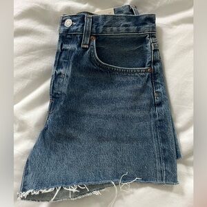 NWT - AGOLDE Parker Long Shorts, Ruin, Size 27